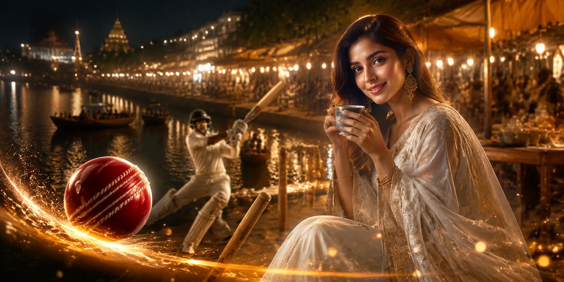 বরিশালে শাড়ি পরিহিত নারীর সাথে ক্রিকেট বেটিং দৃশ্য